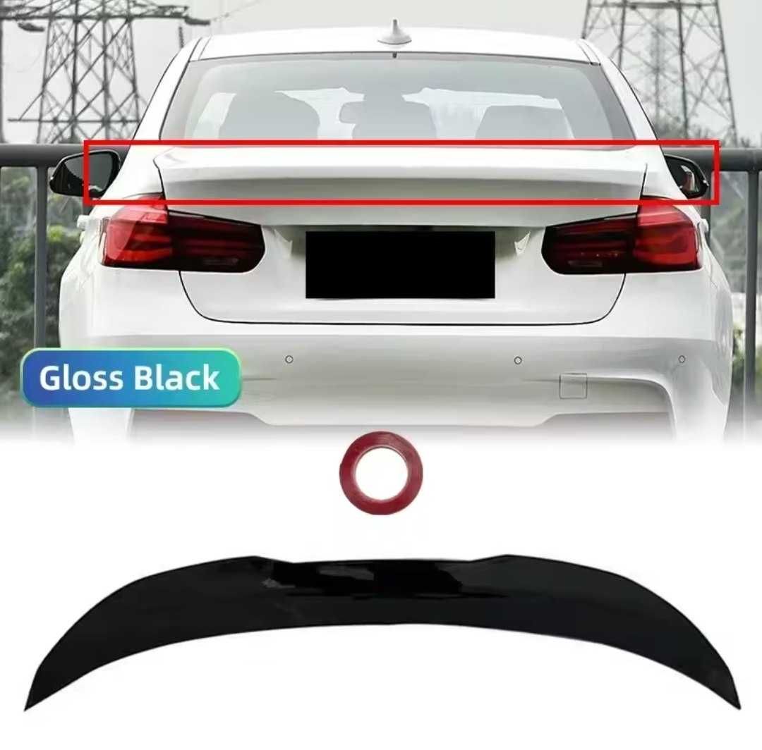 Спойлер на BMW F30 F35 F80 PSM стиль глянцевий