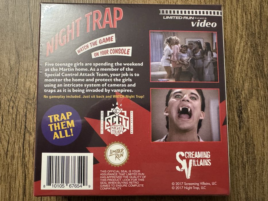 Night Trap Game Boy Advance - nowa Limited Run