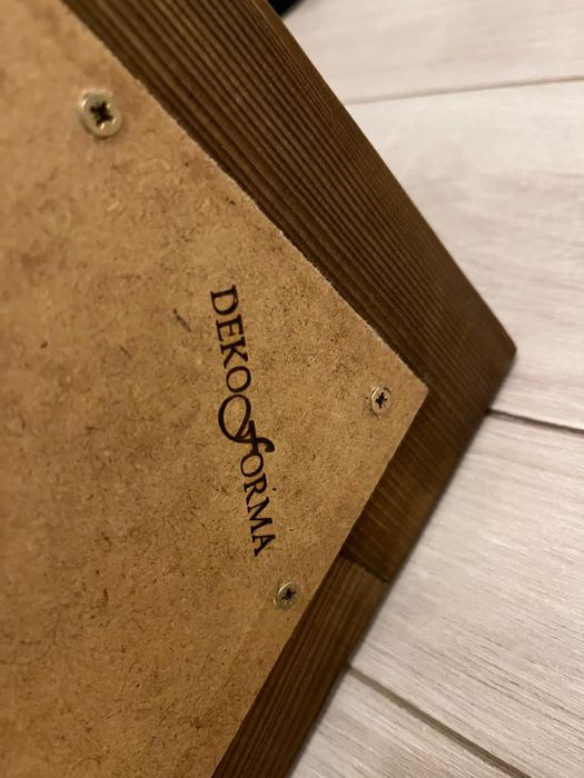 Lustro rustykalne 64x55cm Manufaktura