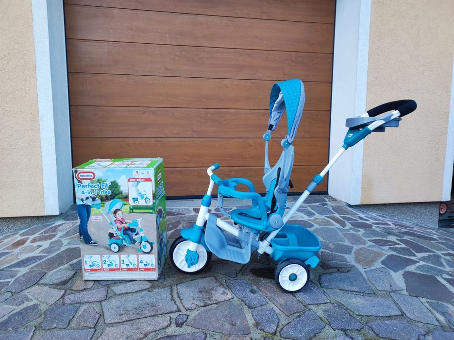 Rower trójkołowy wózek Little Tikes Perfect Fit 4w1 jak nowy