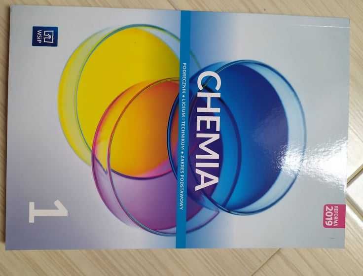 Chemia 1  WSiP , podręcznik liceum technikum zakres podst.