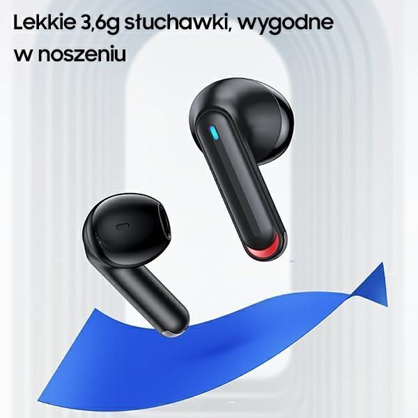 Słuchawki Bluetooth 5.2 TWS NX10 z Podwójnym Mikrofonem