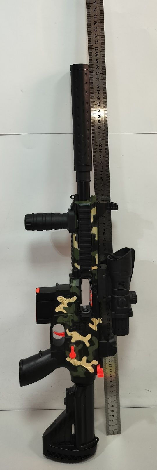 Детский автомат M416 на аккумуляторе, оптический прицел.