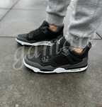 Jordan 4 czarne sneakersy dla chłopaka modne wygodne retro 41-46