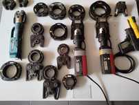Matrizes geberit mepla, M , V e U mordaças multicamada Mapress aço ino