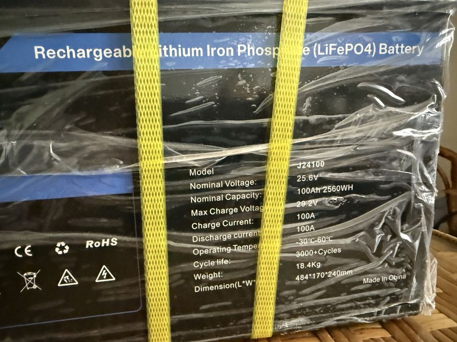 Аккумулятор TSLwatt Lifepo4 24v 100ah состояние нового, доставка Киев