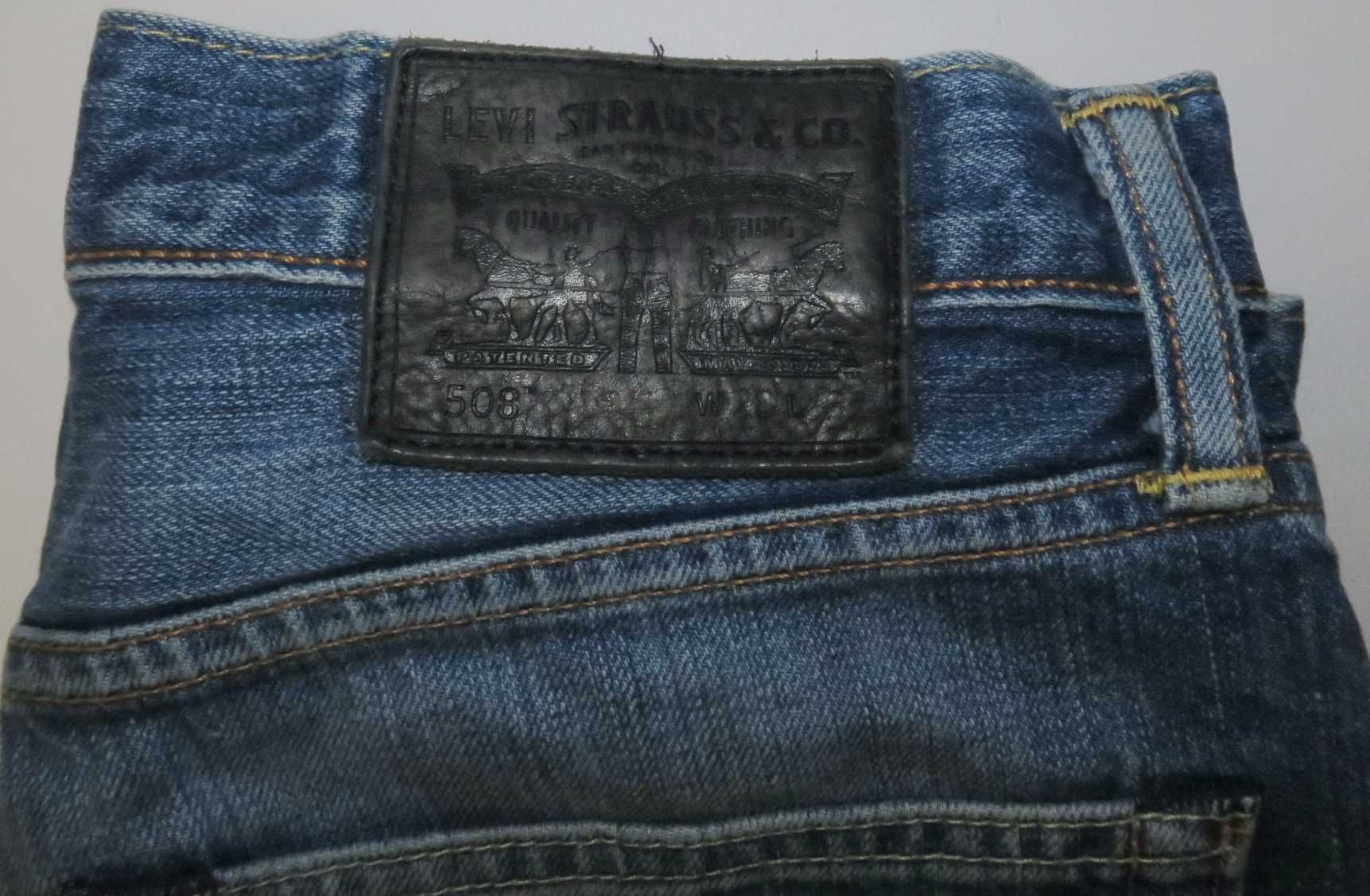Levi's 508 spodnie jeansowe 28/32