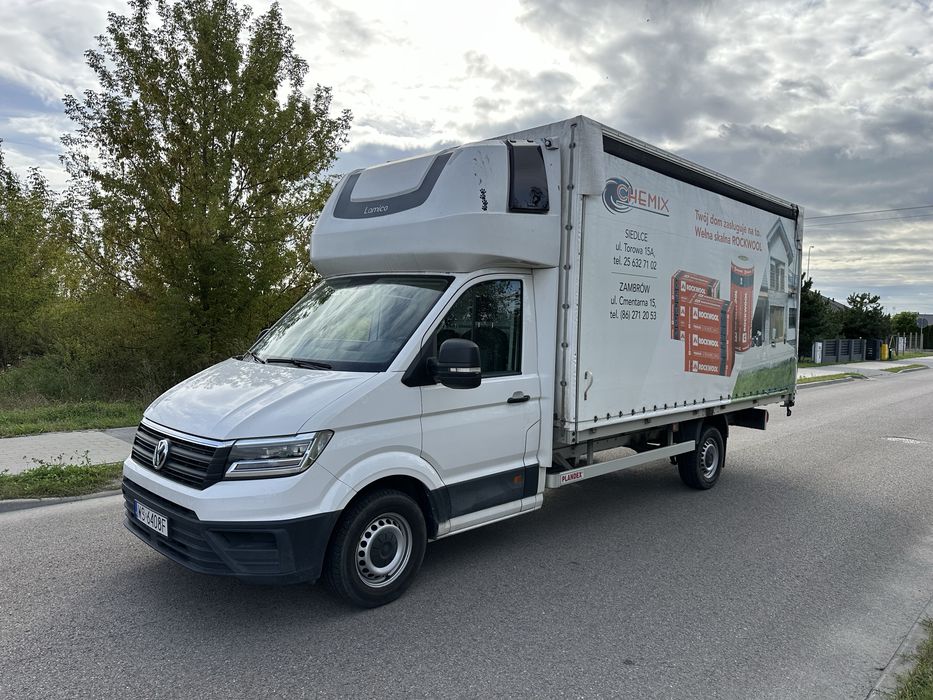 Volkswagen crafter 2018 rok 194 tys km plandeka