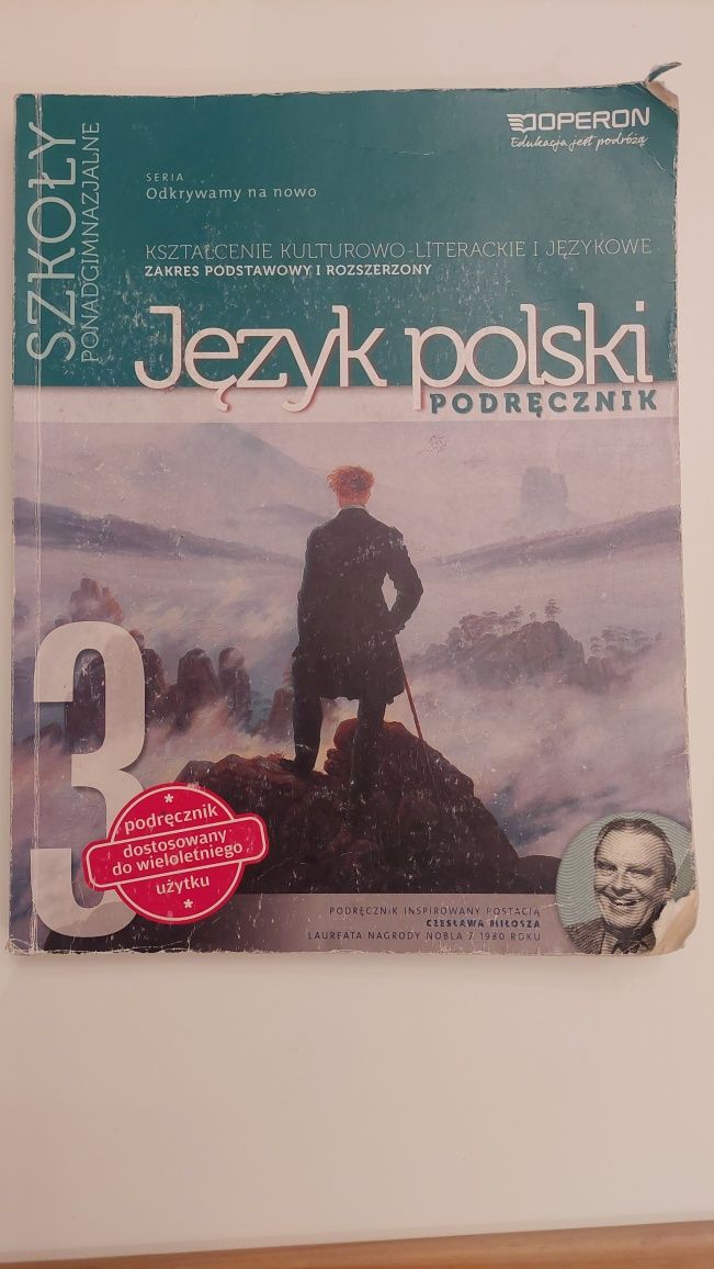 Podręcznik do języka polskiego z serii "Odkrywamy na nowo" cz. 3