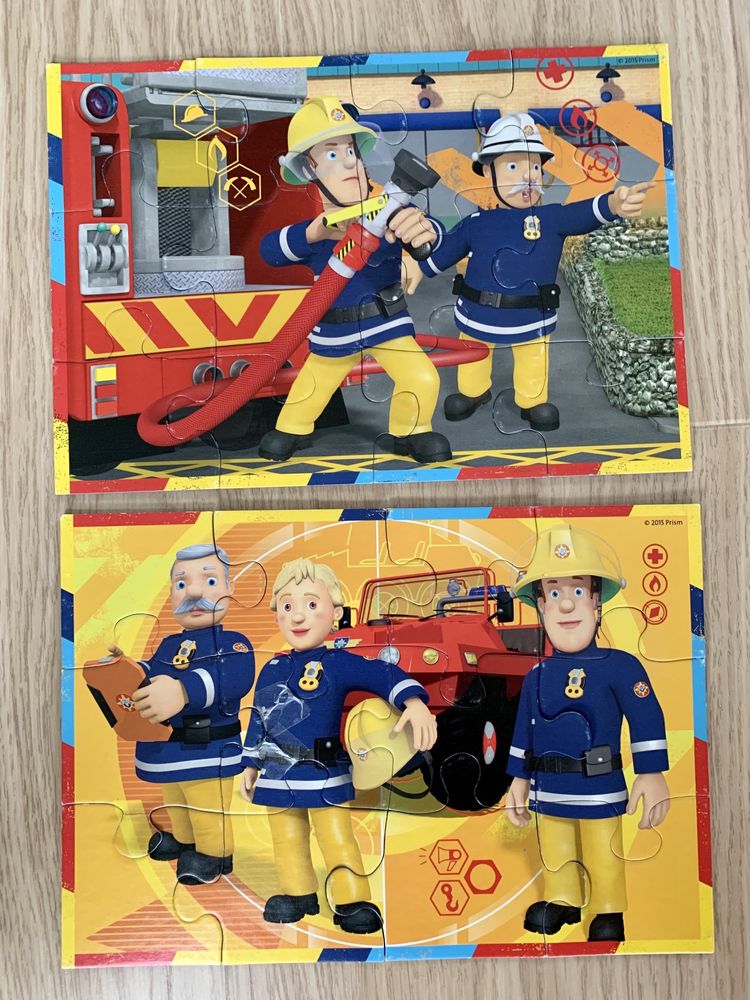 Puzzle „Strażak Sam / Fireman Sam”, Ravensburger