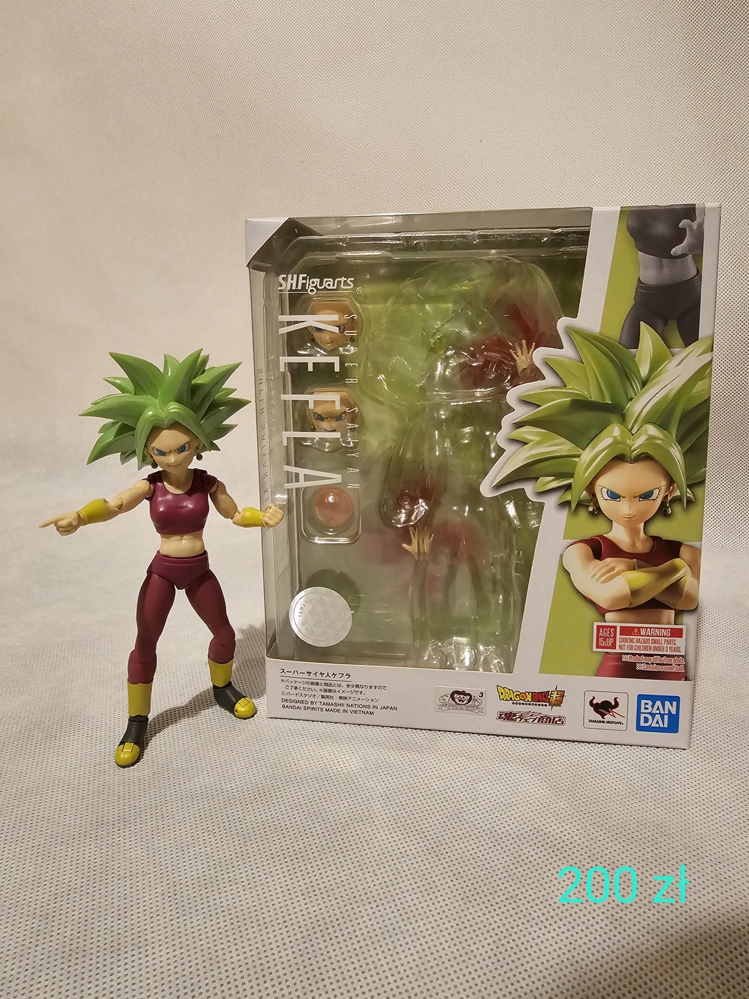 Kelfa kefla dragon ball super s.h figuarts