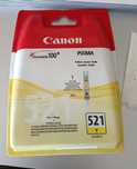 Tinteiro Canon 521 amarelo