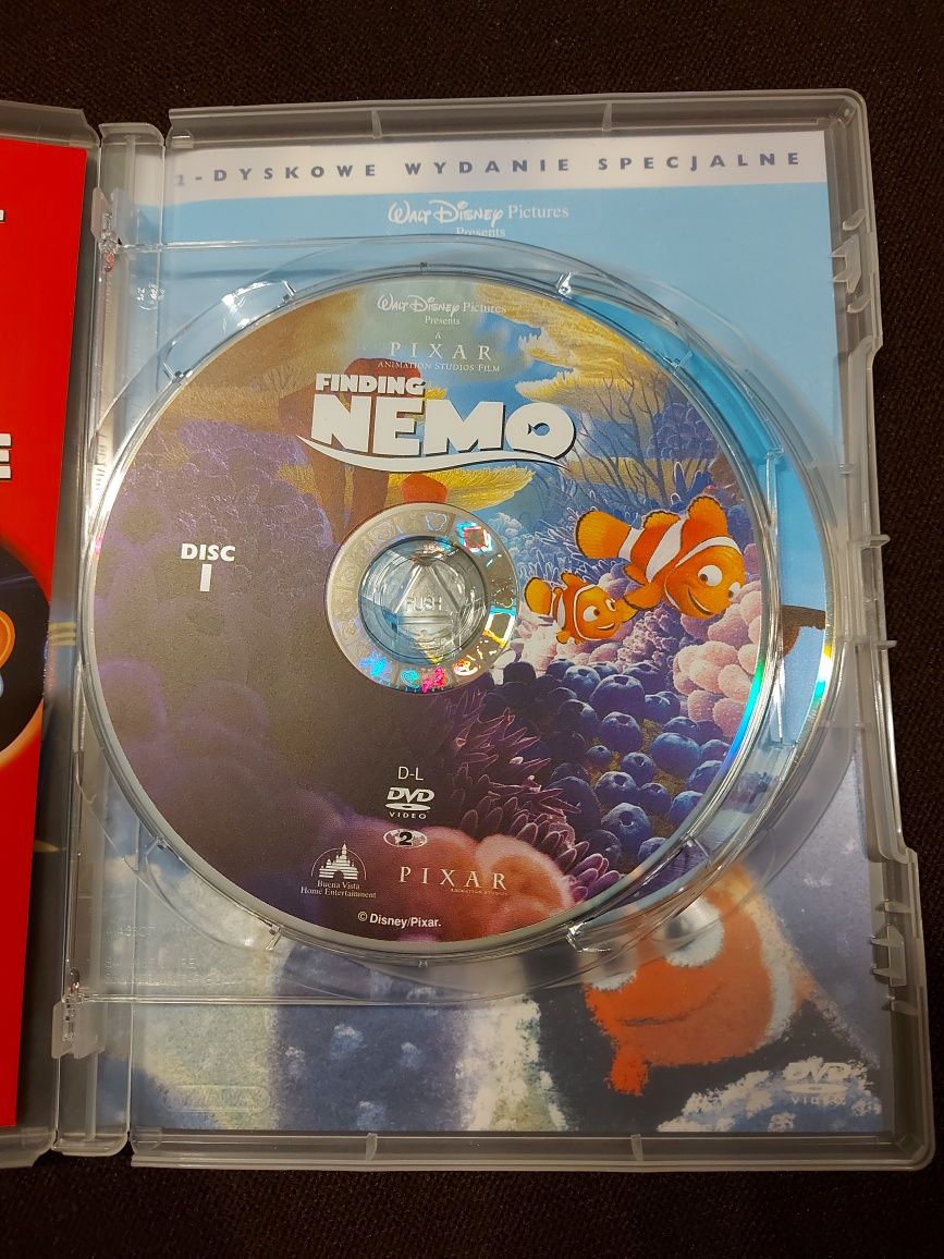 "Gdzie jest Nemo" dvd