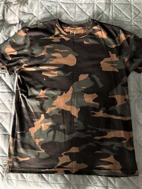 T-shirt, koszulka camo kamuflaż