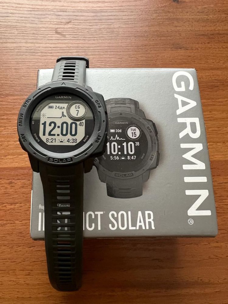 Тактичний годинник Garmin Solar Instinct