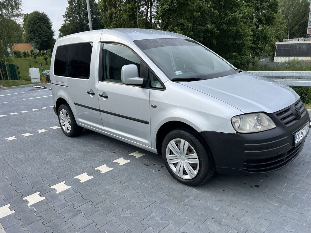 Vw Caddy 1.9 tdi 5 osob klima hak zamiana