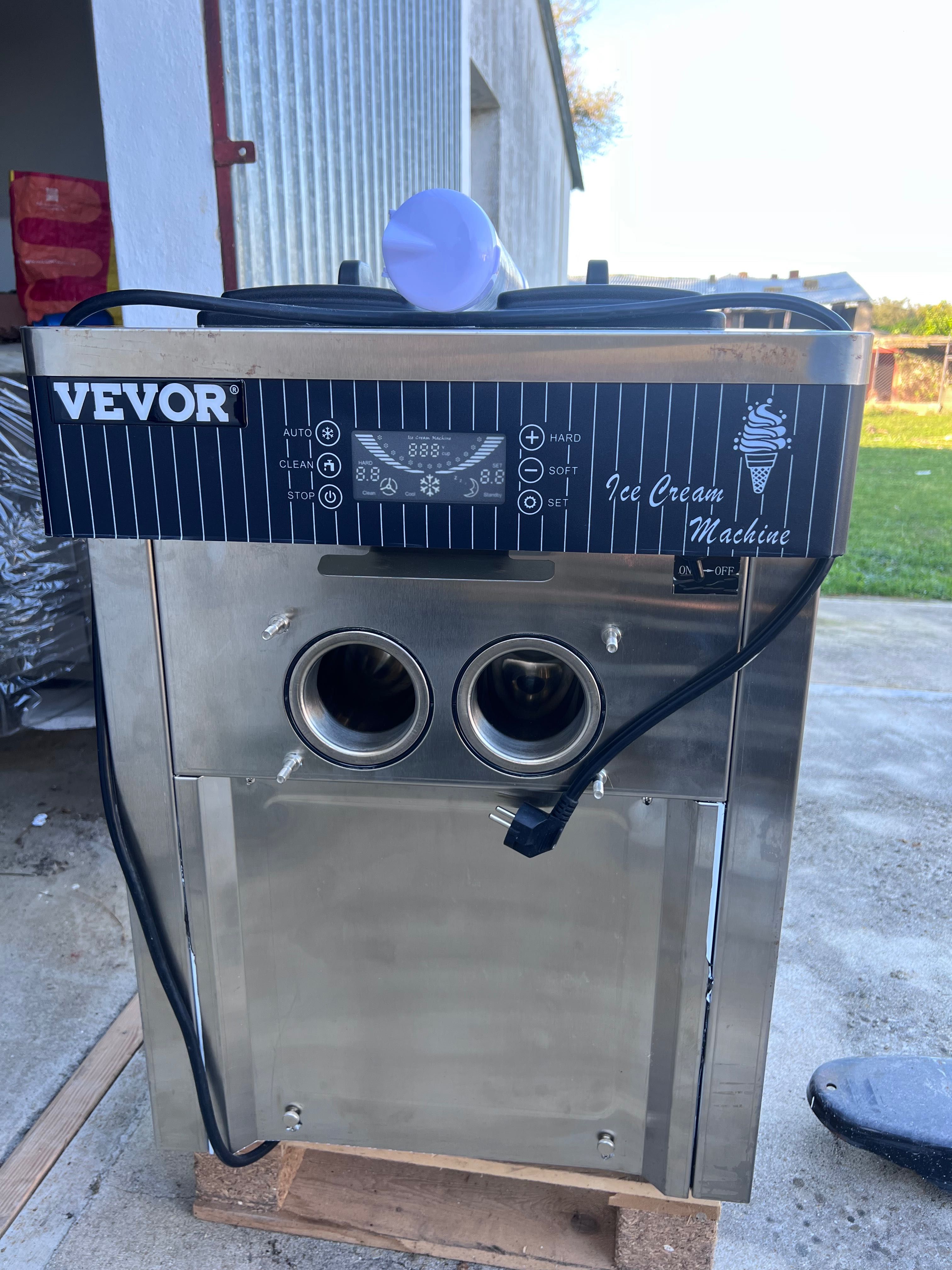 2 Máquinas de Gelados Soft Serve – VEVOR Ice Cream Machine