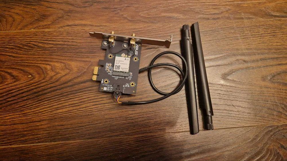 Мережева карта ASUS PCE-AX3000 Wi-Fi 6 + Bluetooth (PCI-E)