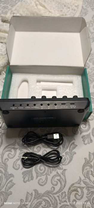 Зовнішня звукова карта live sound card