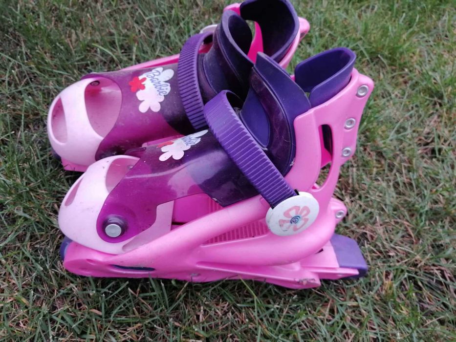 rolki Barbie różowe dł 19,5cm-23,5cm regulowane