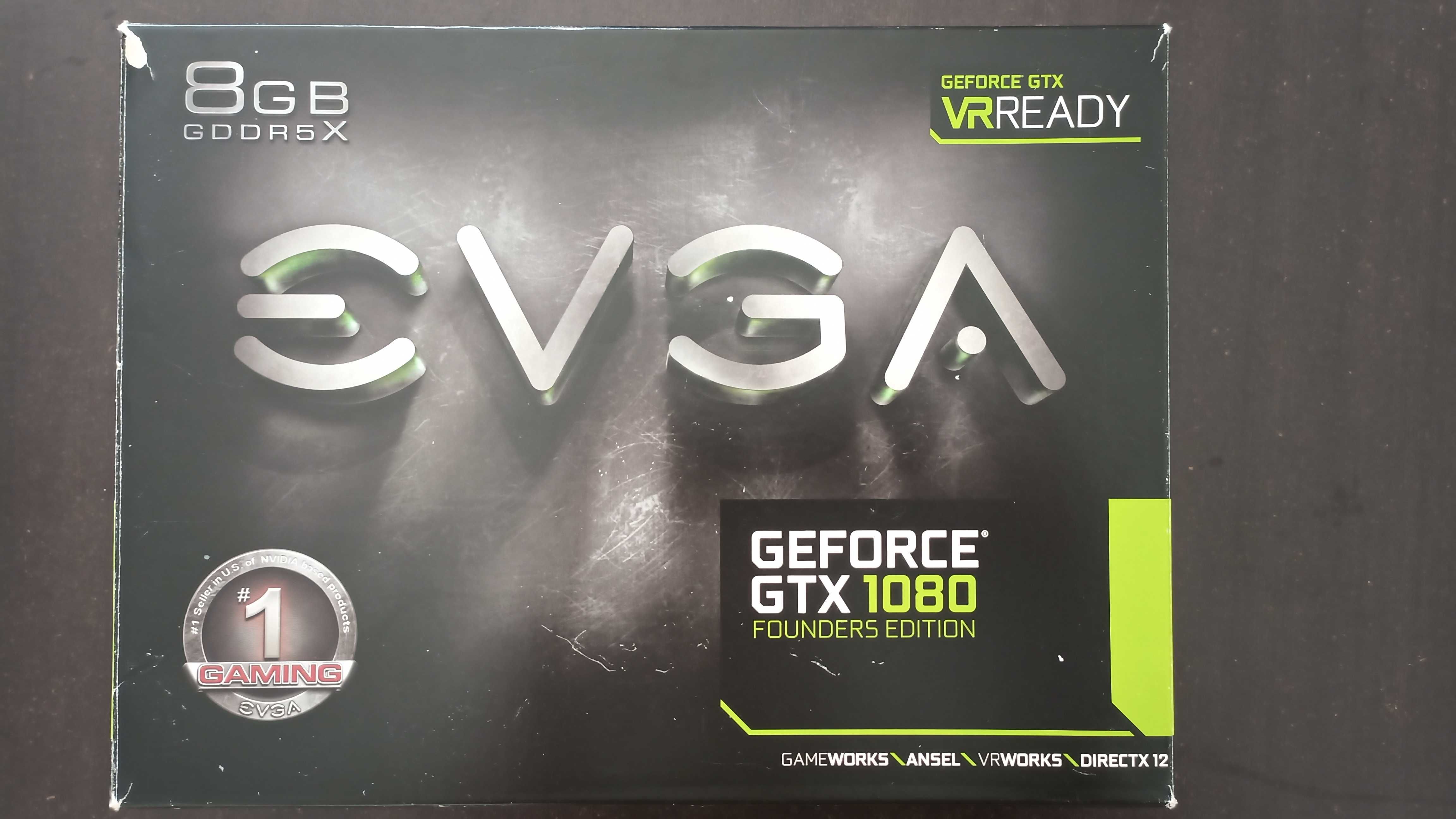 Placa gráfica EVGA GTX 1080 Founders Edition 8GB