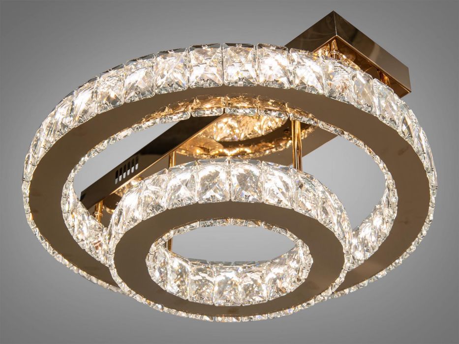 Люстра кришталева led