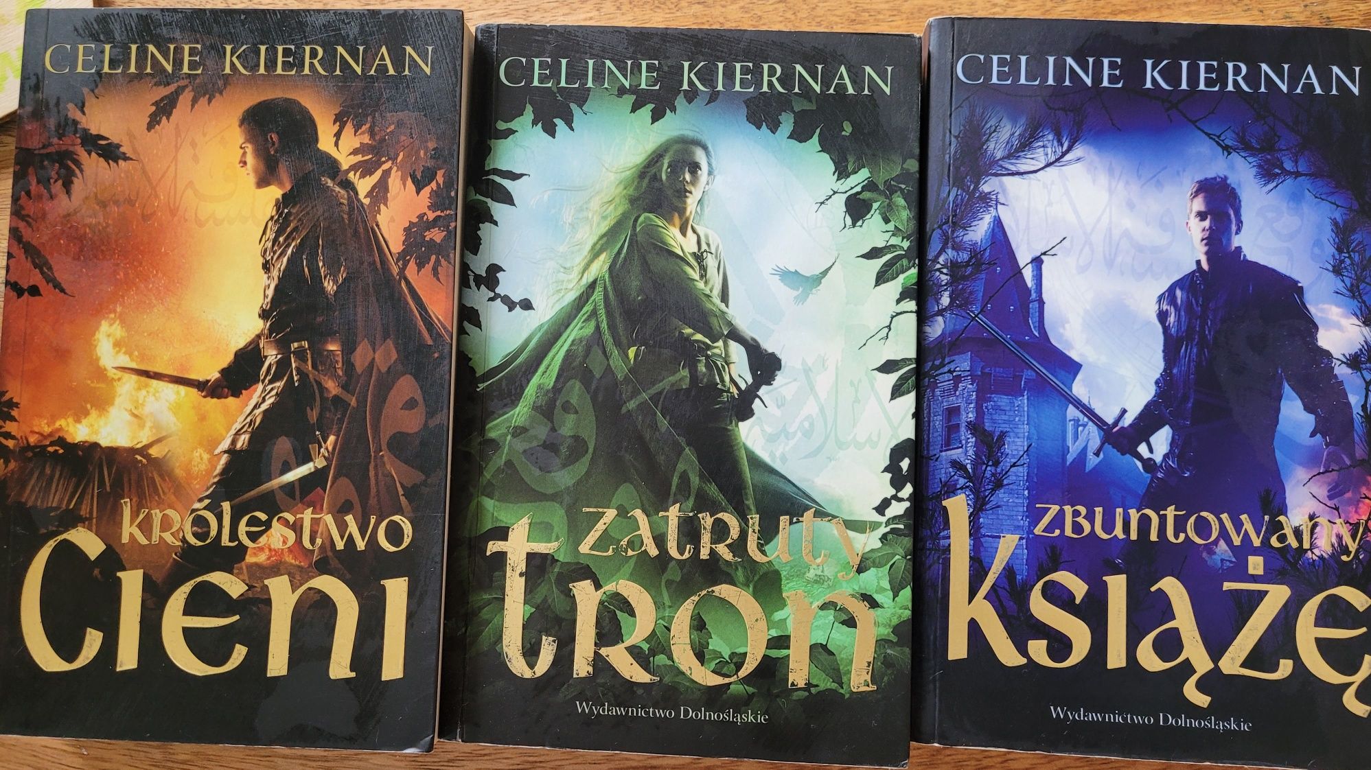Celine Kiernan Zatruty Tron, Zbuntowany Książę, Królestwo Cieni