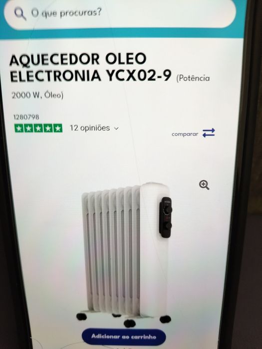 Aquecedor a óleo