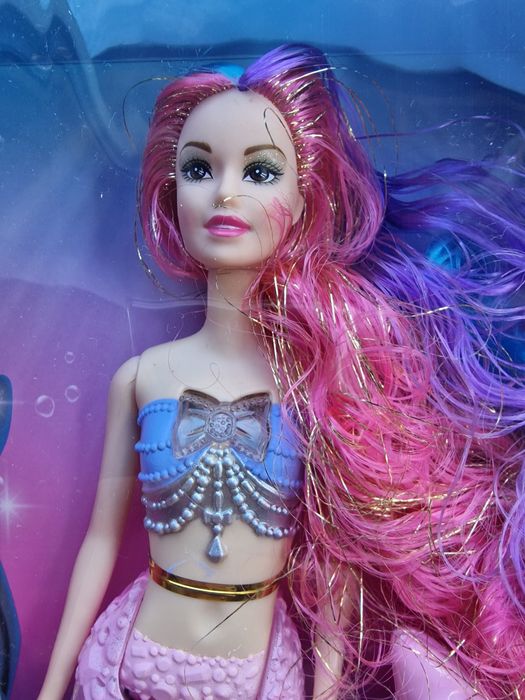 Lalka z delfinem Lalleczka SYRENKA