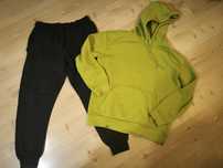 Dres bluza kangurka i spodnie dresowe r. 174