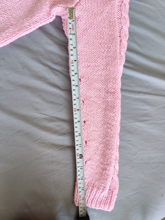 Sweterek wełniany dziewczęcy na rozmiar około 156 - 160cm