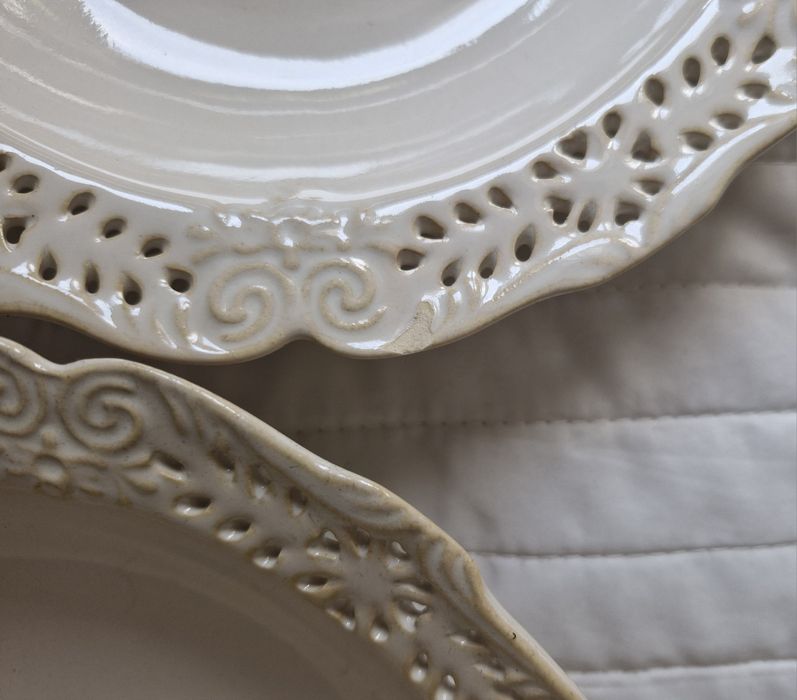 Zestaw 6 głębokich talerzy obiadowych Na zupę Veroni