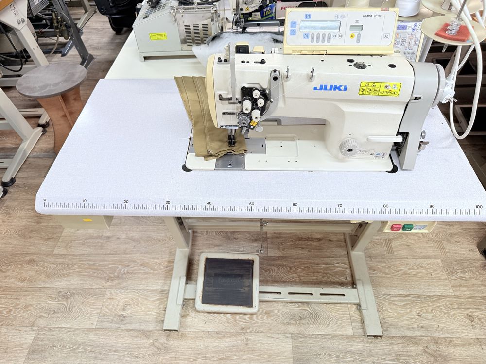 Dwuigłówka Juki LH-3168-7 automat servo 230V rozstaw 4,8mm wył. igieł