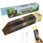 Nowa! Lampa Lampka Pochodnia Minecraft torch light na biurko, wisząca