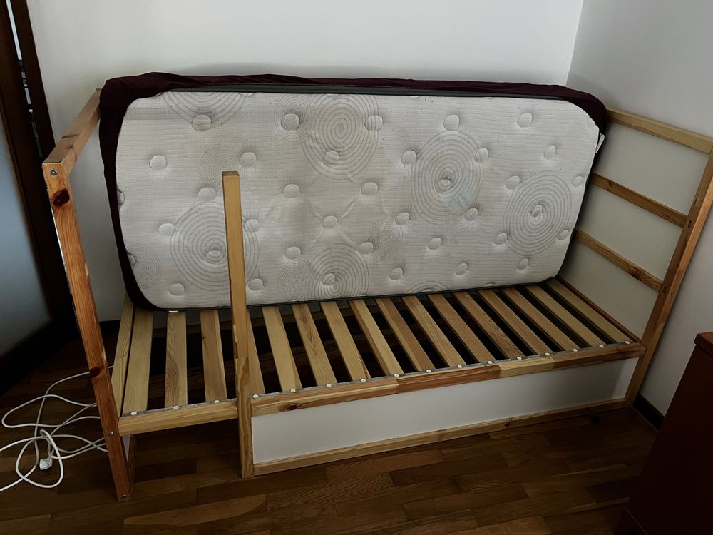 Cama KURA (IKEA) 90×200 - Solteiro