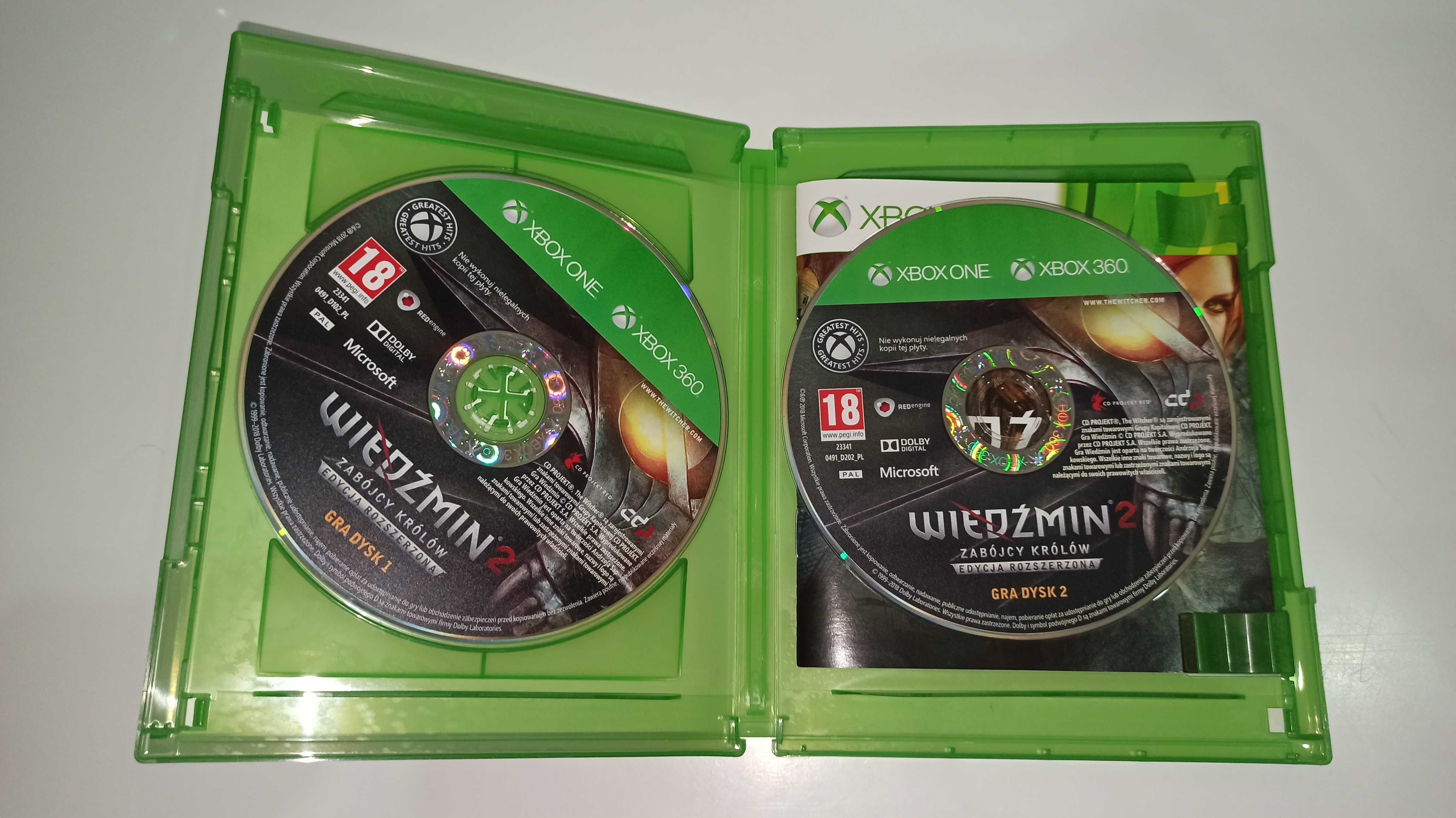 xbox one xbox series x WIEDŹMIN 2 EDYCJA ROZSZERZONA PL po polsku v1