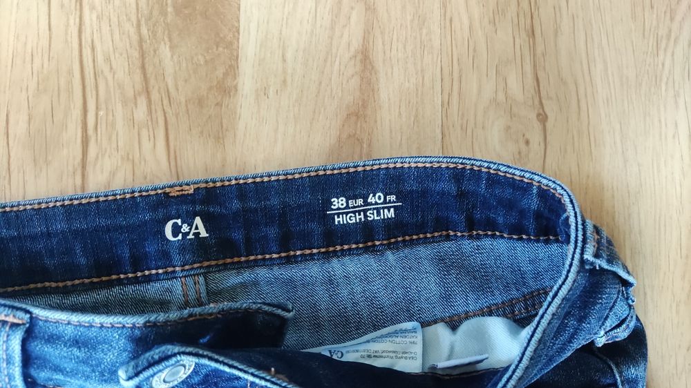 Dżinsy C&A rozmiar 38