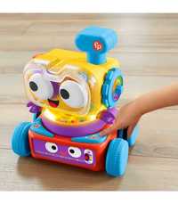 FISHER PRICE Przyjaciel ROBOT 4W1 Uczy Interaktywny zabawki dla dzieci