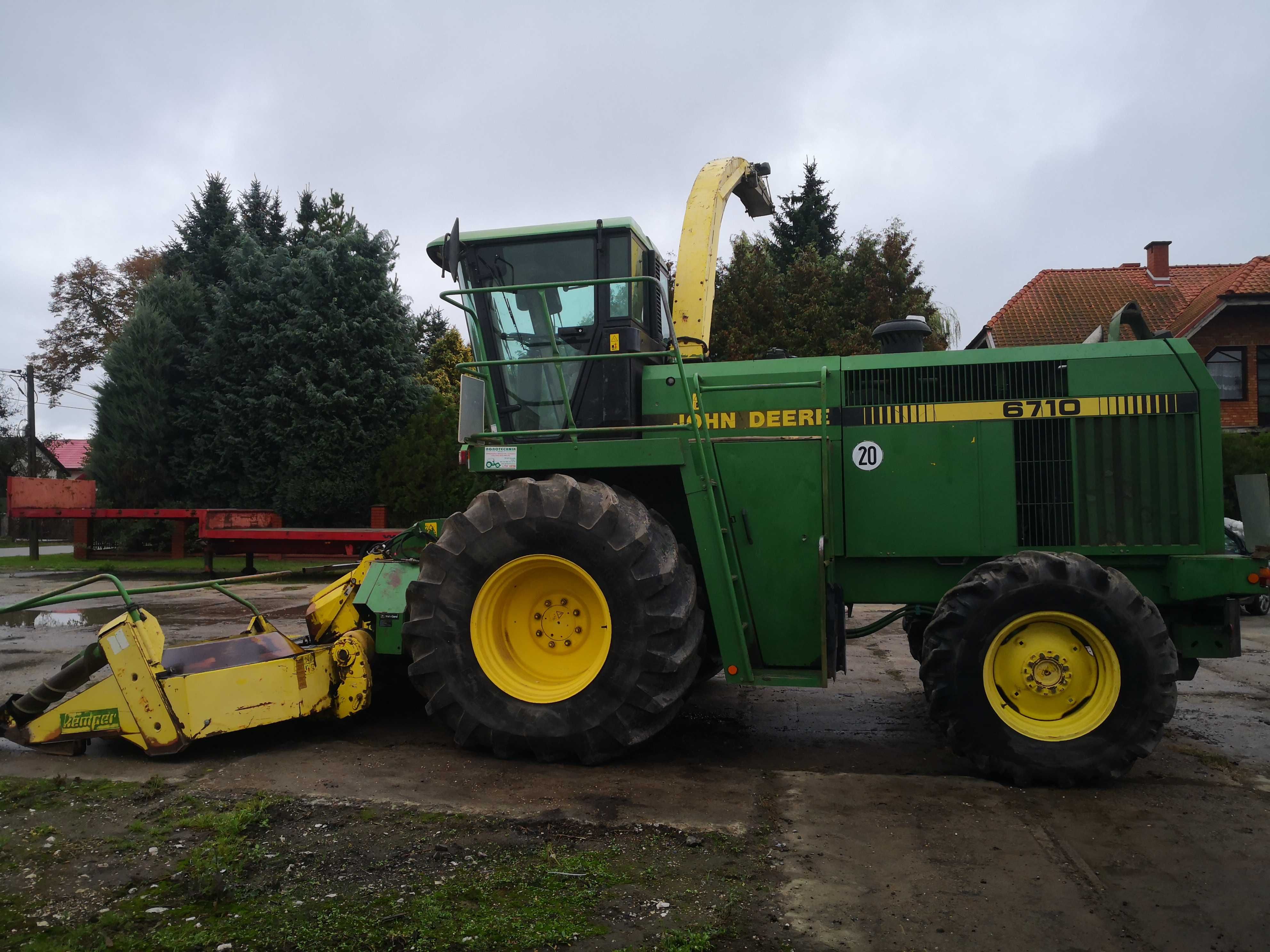 Sieczkarnia samojezdna John Deere 6710 z roku 1994r. sprzedam