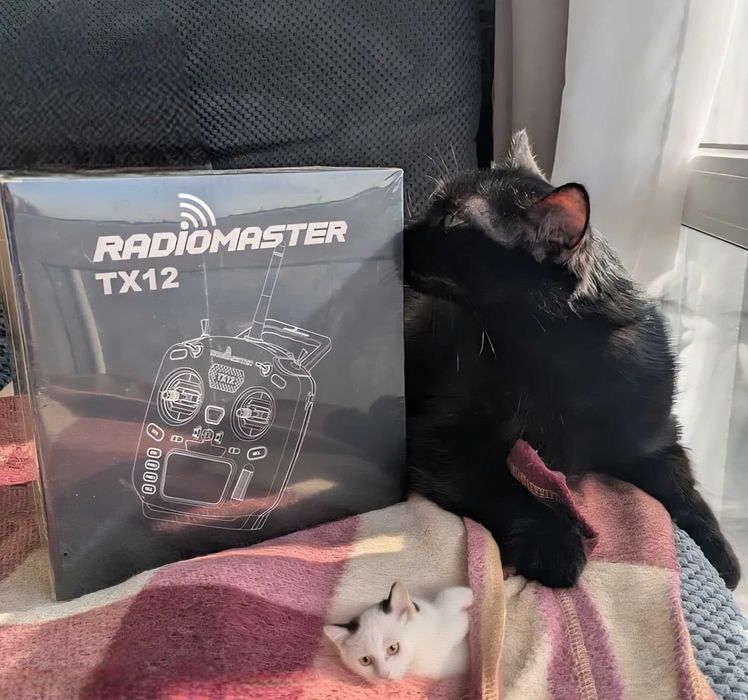 Radiomaster TX12 ERLS Новий Пульт Симулятор FPV Акуми 18650 Ремінець