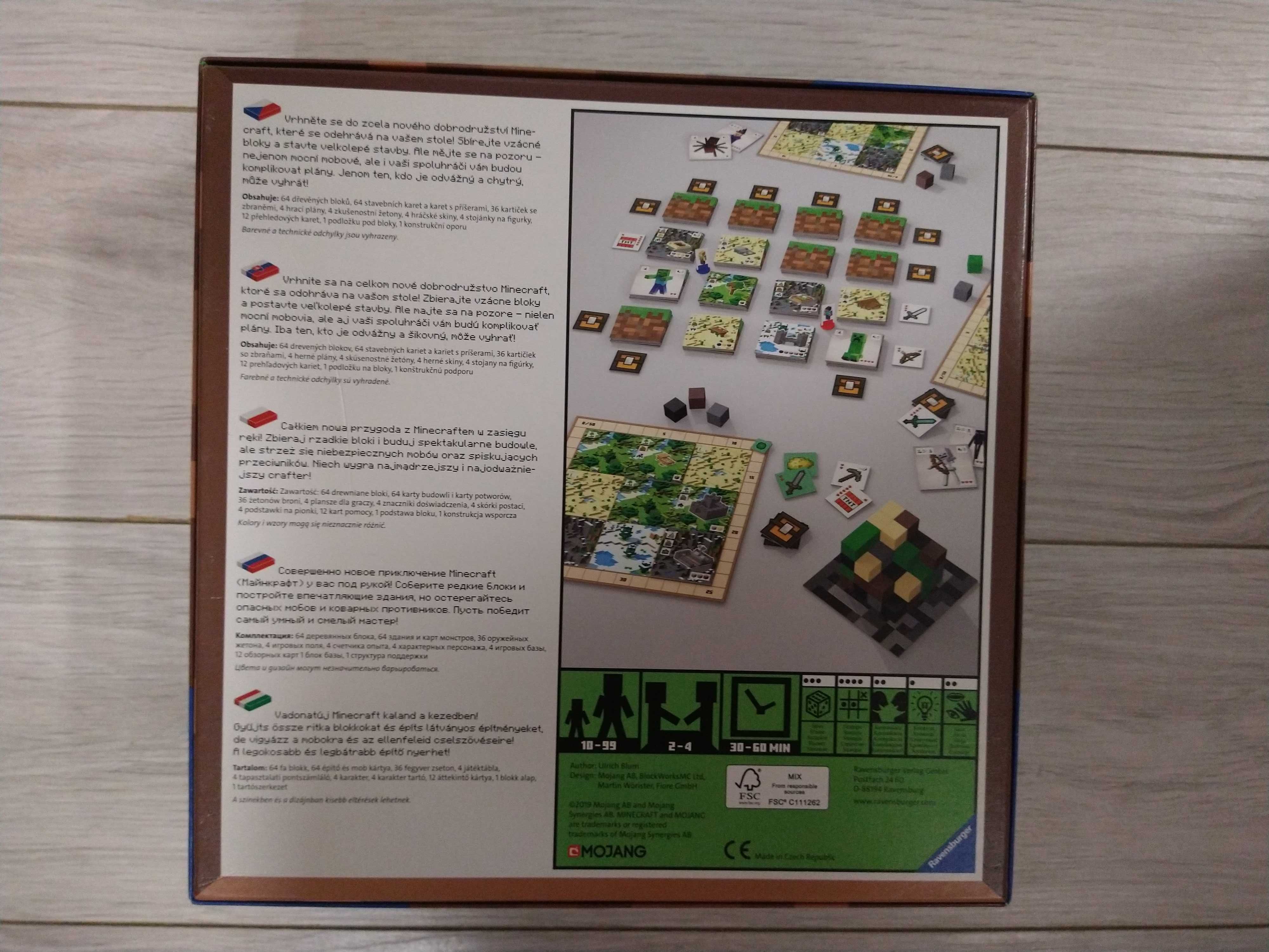 Gra planszowa Ravensburger Minecraft Builders&Biomes