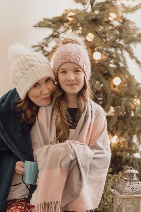 Сімейна фотосесія в новорічних студіях Львова