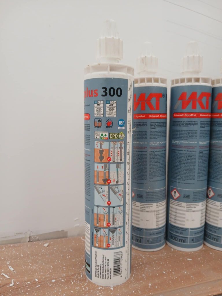 Konfy chemiczne klej montażowy MKT VM-EA 300ml