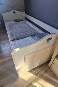 Łóżko dzieciece 184 cm z materacem