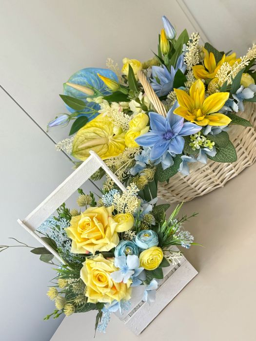 Траурні квіти ритуальні поминальний букет