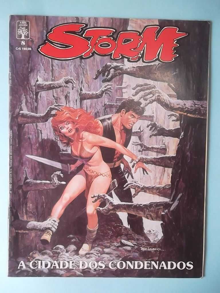 STORM Nº 1 a 10 completo Editora Abril Don Lawrence