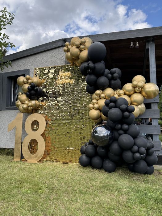 Scianki balonowe, kwiatowe , dekoracje stołów, dekoracje na komunie