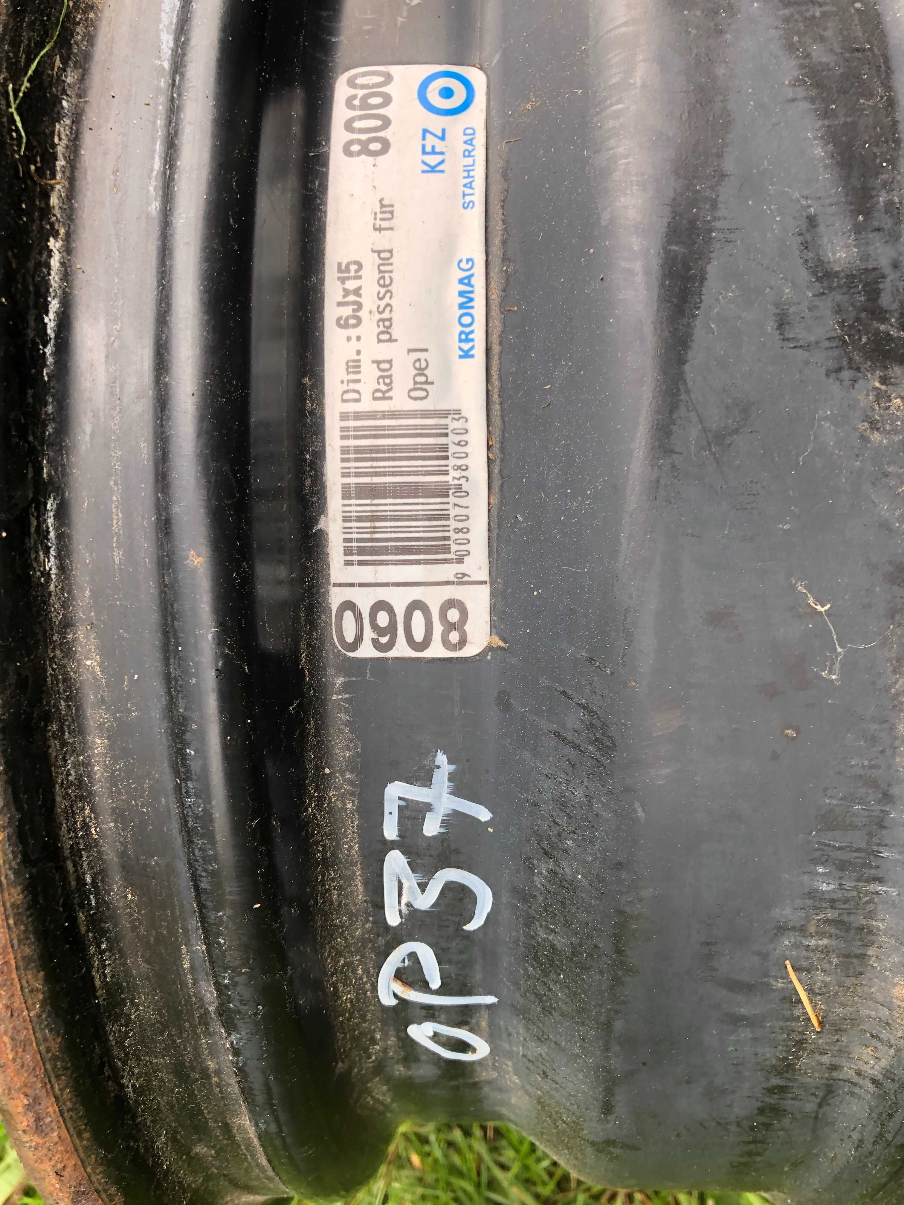 1шт диск r15, розболтовка 5х110мм, ЕТ=49 ЦО=64мм. Опель.