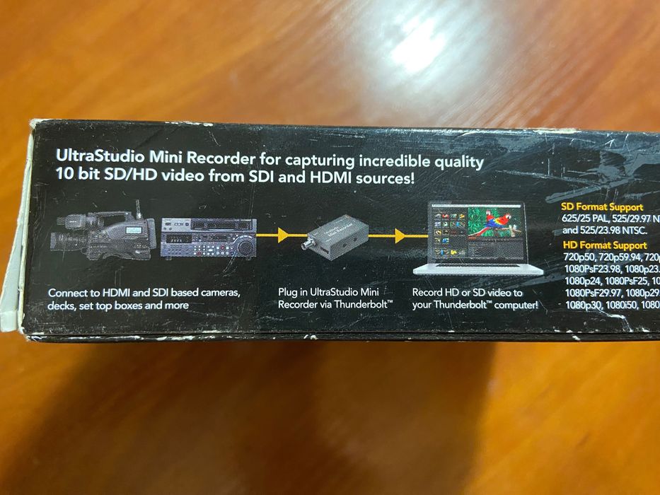 Blackmagic Design UltraStudio Mini Recorder карта видеозахвата