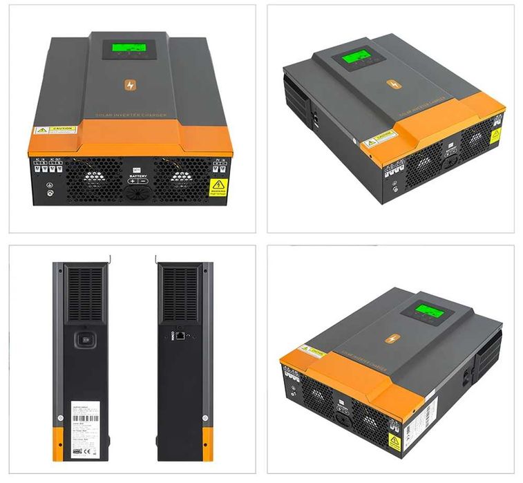 Новий! Гібридний інвертор PowMr 2kVA 12V POW-HVM2H-12V-N +модуль Wi-Fi